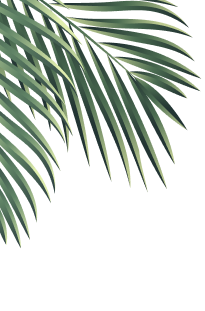 Top left leaf decoration